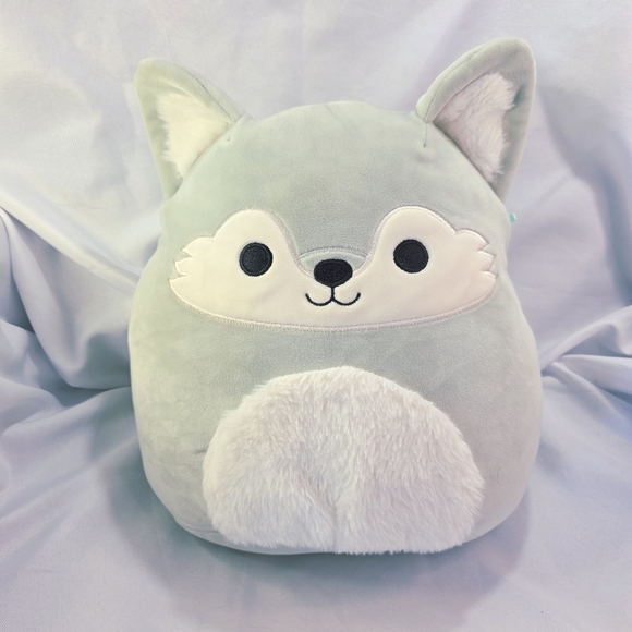 Squishmallows Oakley Wolf Husky Dog Plush Toy Fluffy Belly Ears 12 Inch 2022 - Picture 1 of 8